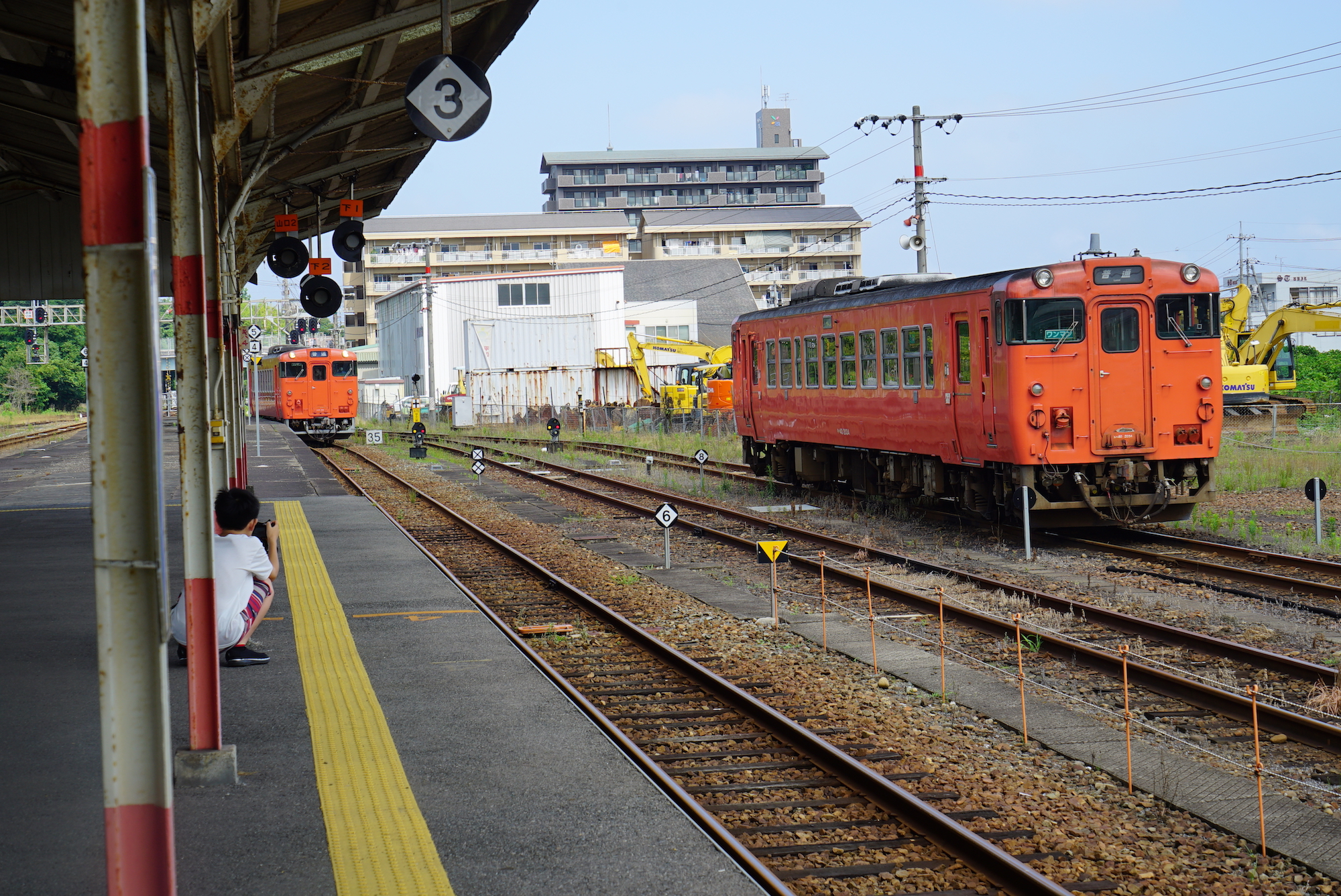 「益田の人・旅（職業体験修学旅行）」にやってきた京都の高校生