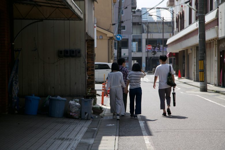 「益田の人・旅（職業体験修学旅行）」にやってきた京都の高校生